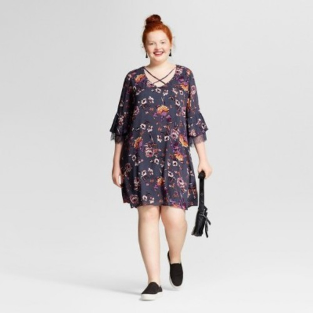 Charcoal Xhilaration Dress